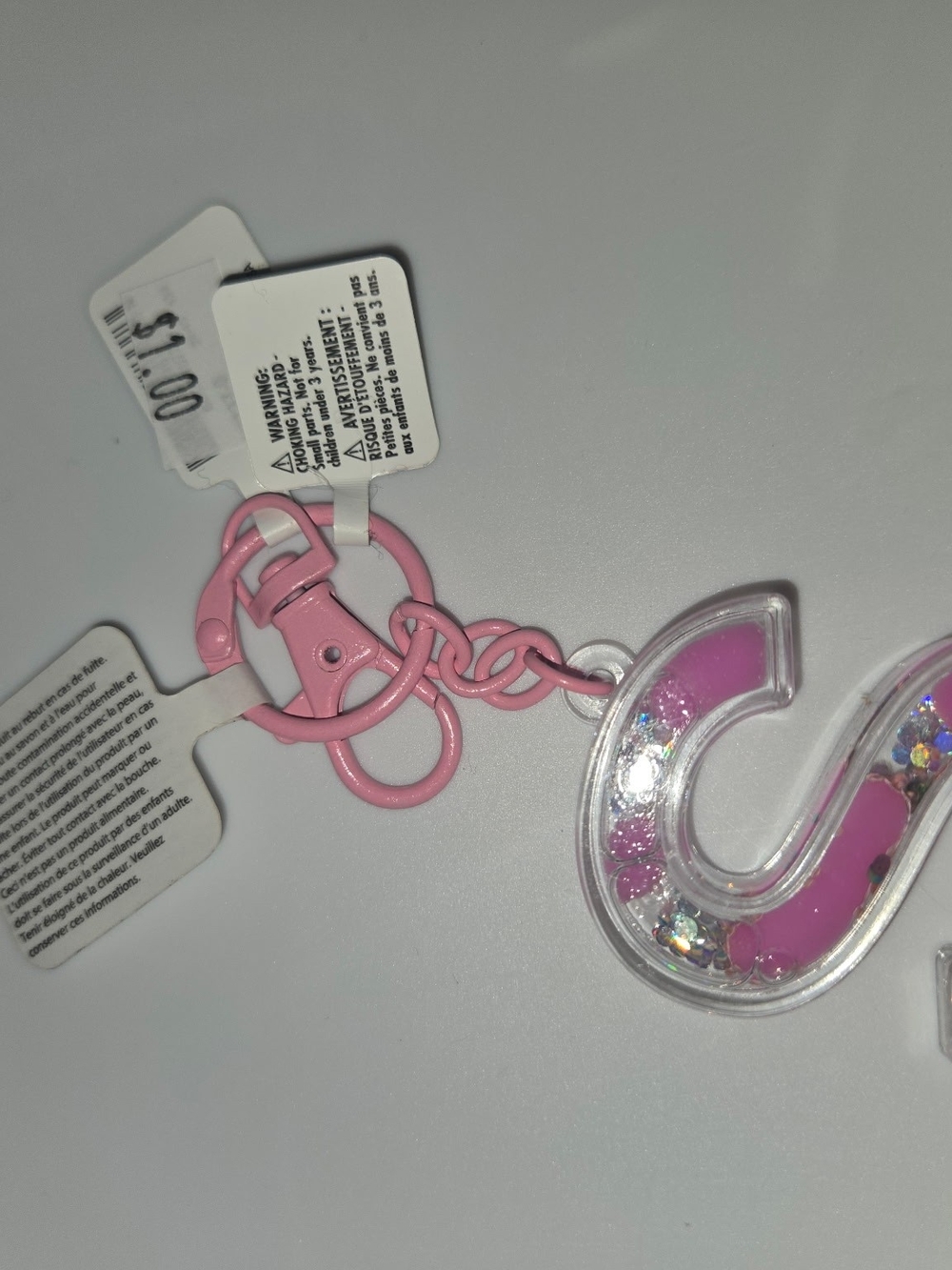 5 Key Initials Keychains - Picture 2 of 5